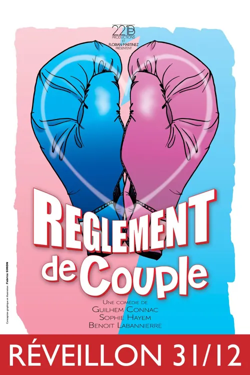 Affiche de Règlement de couple | Réveillon du Nouvel-An
