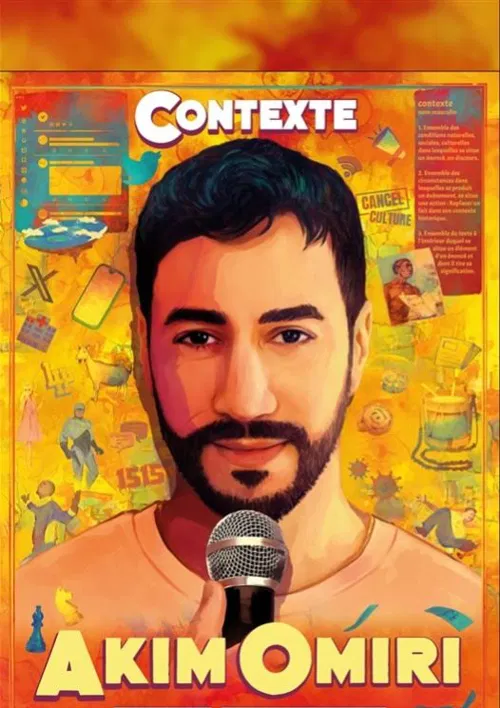 Affiche de Akim Omiri dans Contexte