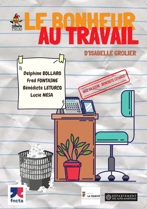 Affiche de Le bonheur au travail