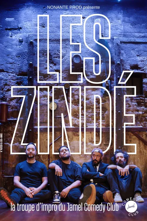 Affiche de Les Zindé : Troupe d'impro du Jamel Comedy Club