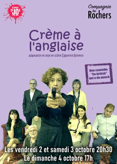Affiche de Crème à l'anglaise