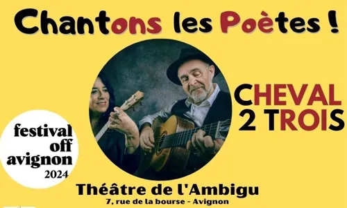Affiche de Chantons les poètes !