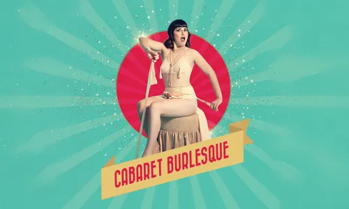 Affiche de Réveillon cabaret burlesque de Valentina Del Pearls