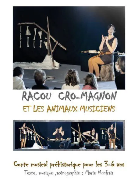 Affiche de Racou Cro-Magnon et les animaux musiciens