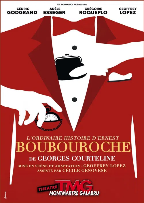 Affiche de L'ordinaire histoire d'Ernest Boubouroche