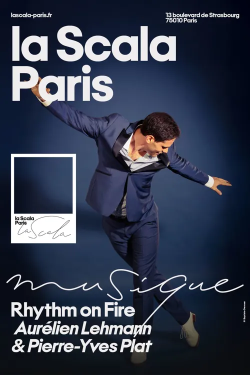 Affiche de Rhythm on fire : Aurélien Lehmann & Pierre-Yves Plat