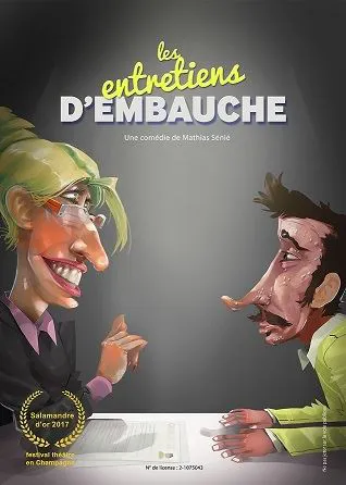 Affiche de Les entretiens d'embauche