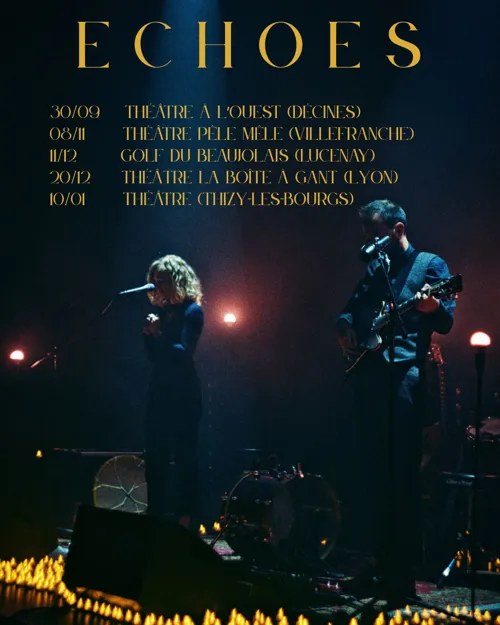 Affiche de ECHOES | avec Quentin Durual & Margot Viotti