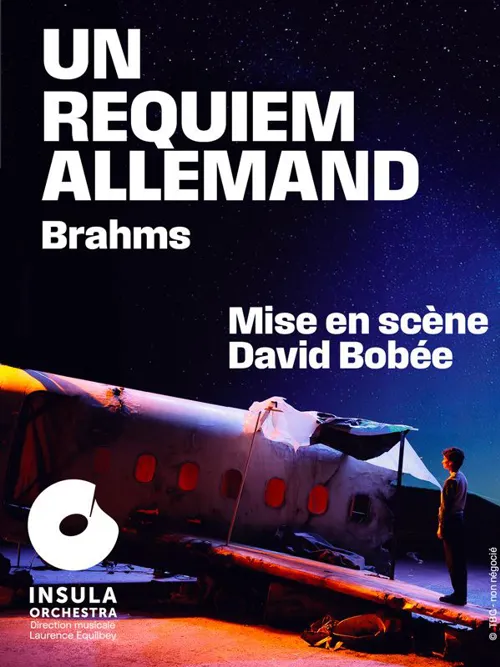 Affiche de Un requiem allemand, Brahms
