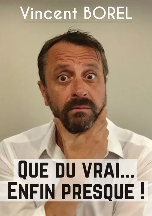 Affiche de Vincent Borel dans Que du vrai... Enfin presque !