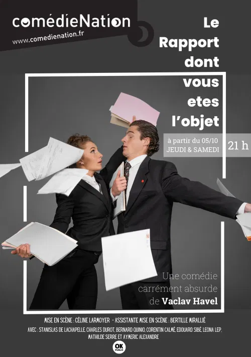 Affiche de Le rapport dont vous êtes l'objet
