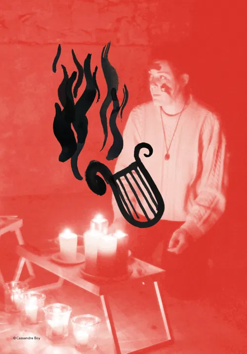 Affiche de La mort n'est que la mort si l'amour lui survit