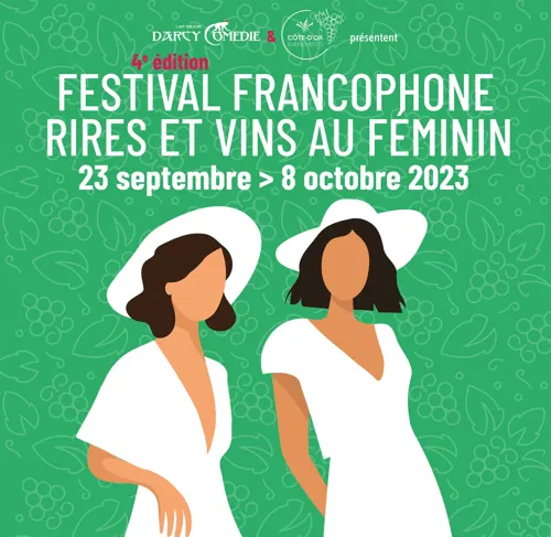 Affiche de Plateaux d'humour au féminin | Festival Rires et Vins 2023