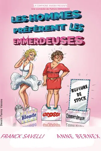 Affiche de Les hommes préfèrent les emmerdeuses