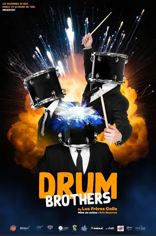 Affiche de Drum Brothers by Les Frères Colle