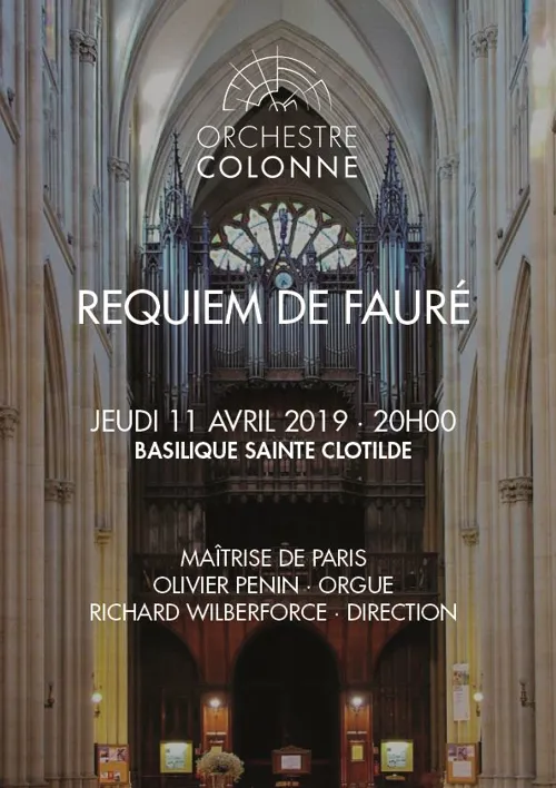 Affiche de Requiem de Fauré