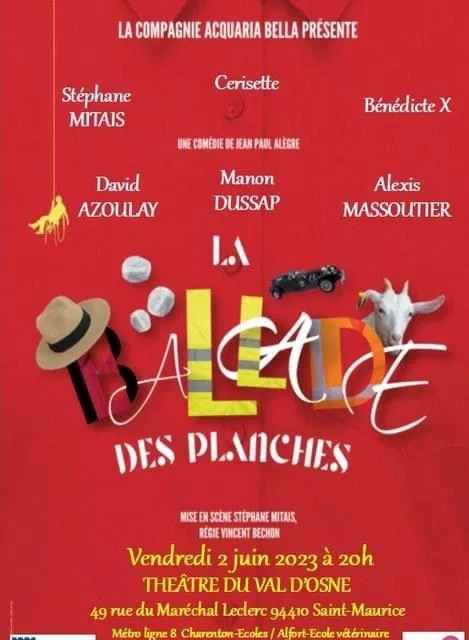 Affiche de La ballade des planches