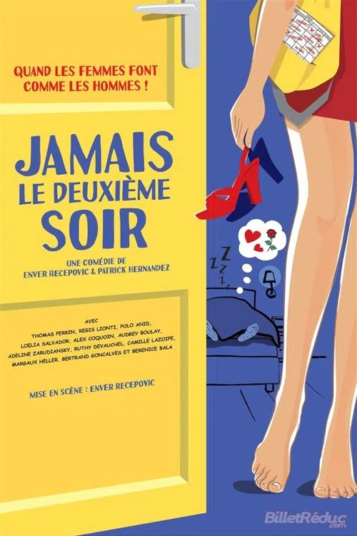 Affiche de Jamais le deuxième soir