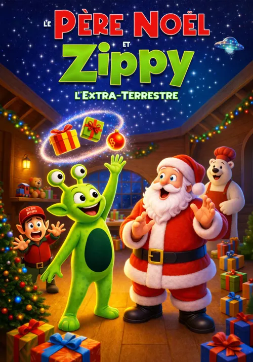 Affiche de Le Père Noël et Zippy l'extraterrestre