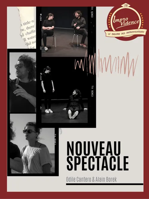 Affiche de Nouveau Spectacle - Odile Cantero & Alain Borek
