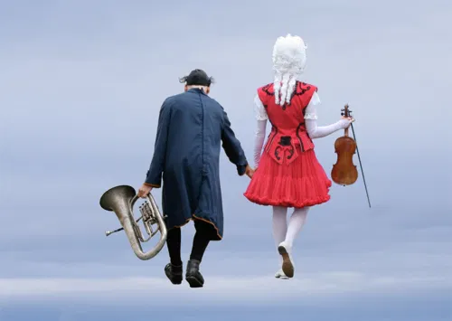 Affiche de Concerto pour deux clowns : Les Rois Vagabonds