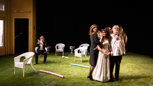 Affiche de King Lear syndrome ou les mal élevés
