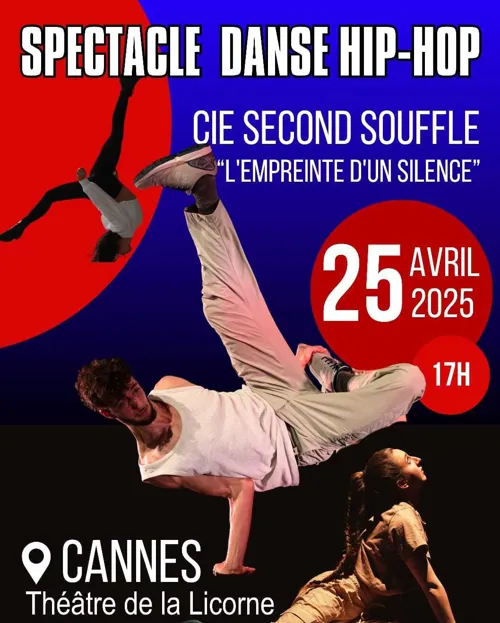 Affiche de Spectacle de danse hip-hop : L'empreinte d'un silence