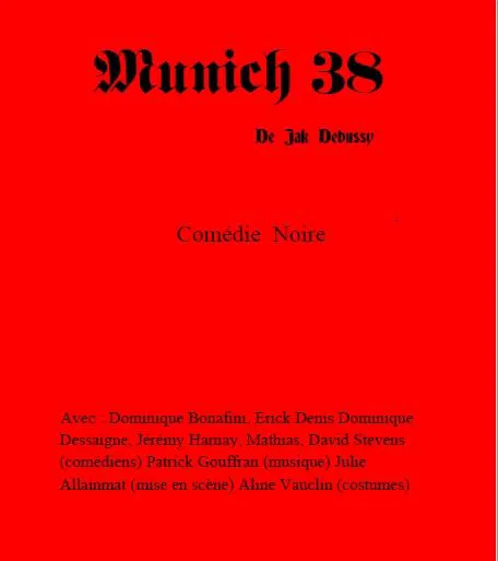Affiche de Munich 38