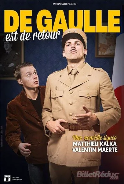 Affiche de De Gaulle est de retour !
