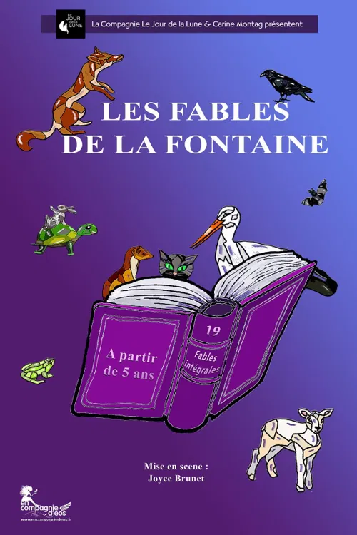 Affiche de Les fables de La Fontaine