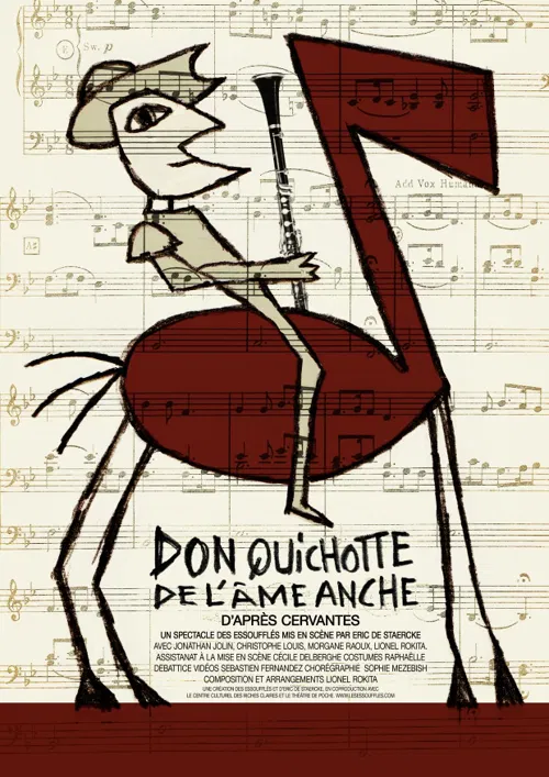 Affiche de Don Quichotte (de l'âme anche)
