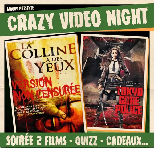 Affiche de Crazy Video Night : Soirée films d'horreur
