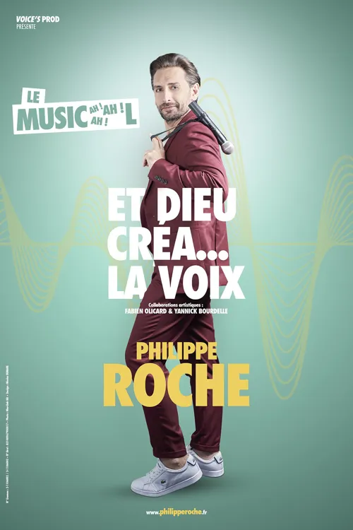 Affiche de Philippe Roche dans Et Dieu créa... La Voix !