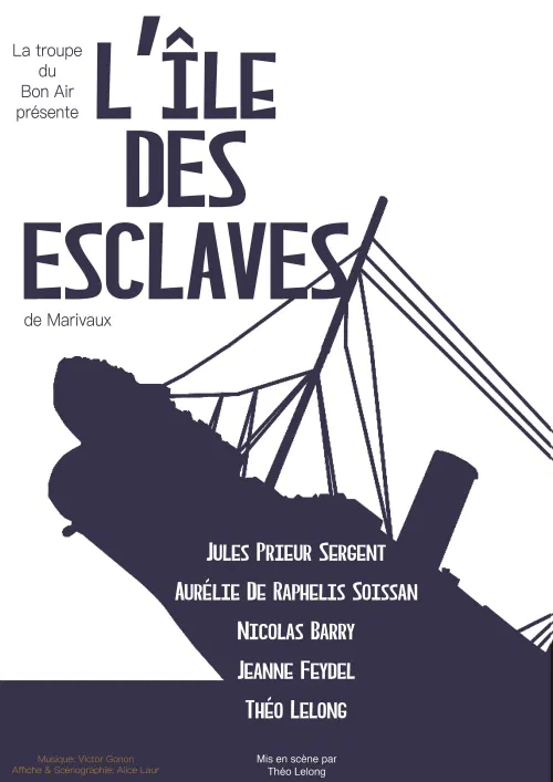 Affiche de L'île des esclaves