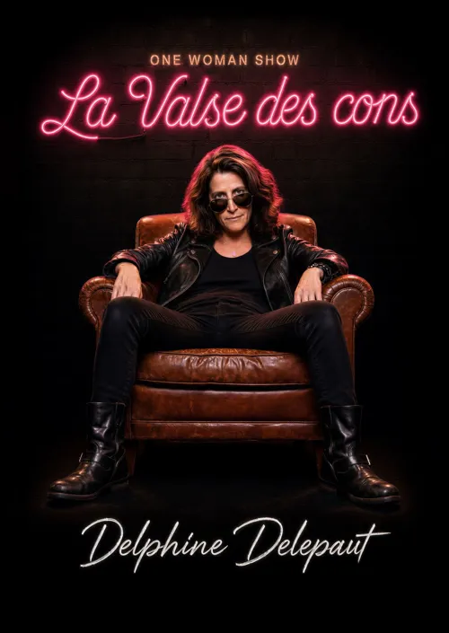 Affiche de Delphine Delepaut dans La valse des cons