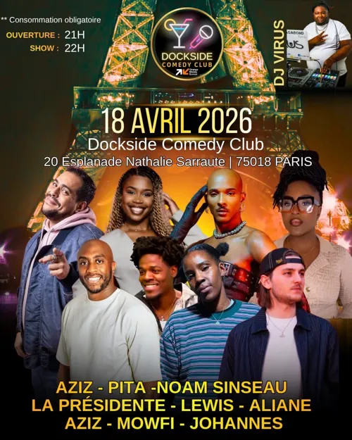 Affiche de Dockside Comedy Show