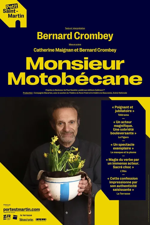 Affiche de Monsieur Motobécane