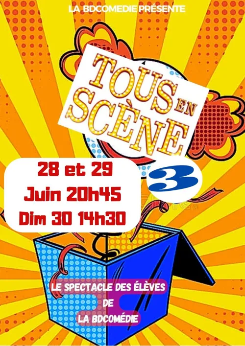 Affiche de Tous en scène 3