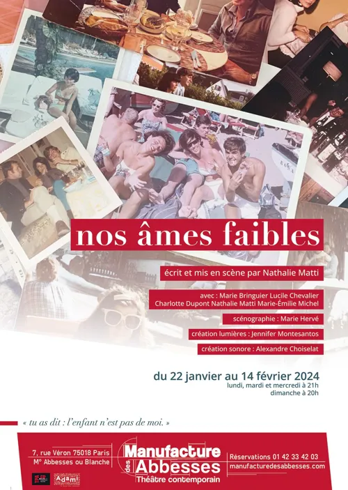 Affiche de Nos âmes faibles