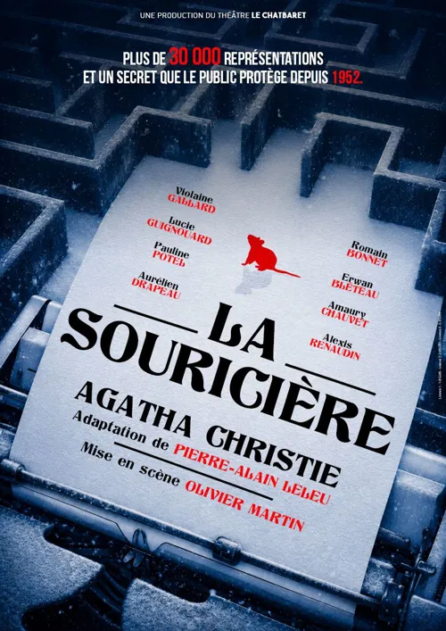 Affiche de La Souricière