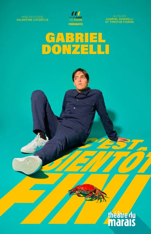 Affiche de Gabriel Donzelli dans C'est bientôt fini