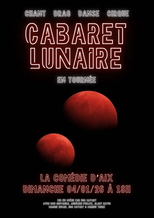 Affiche de Cabaret Lunaire