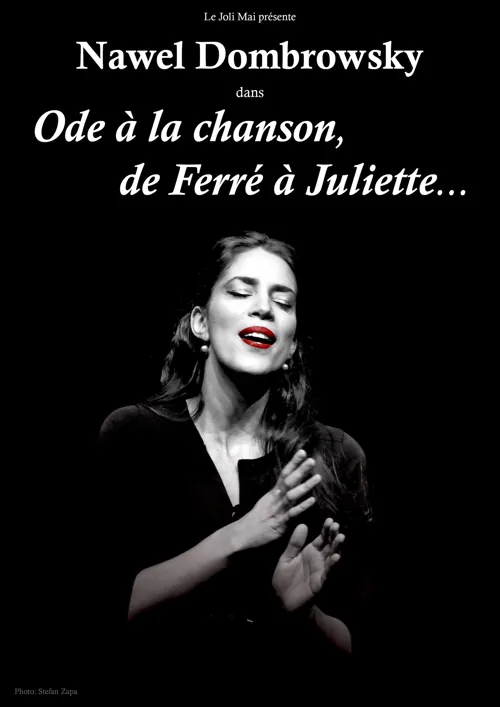 Affiche de Ode à la chanson, de Ferré à Juliette