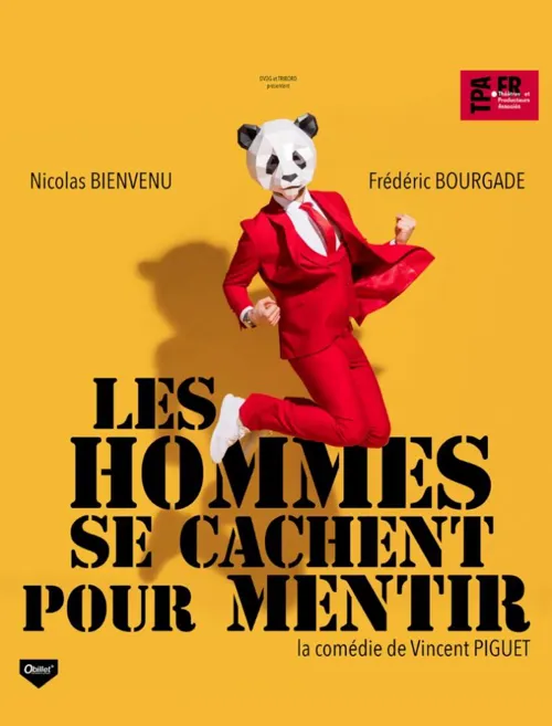 Affiche de Les hommes se cachent pour mentir