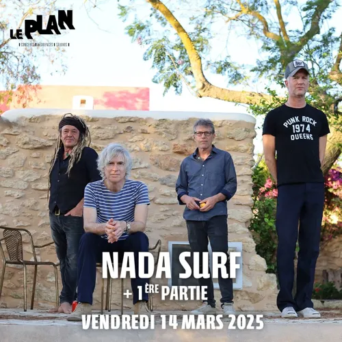 Affiche de Nada Surf + October Drift