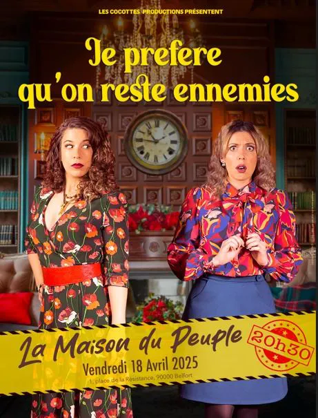 Affiche de Je préfère qu'on reste ennemies