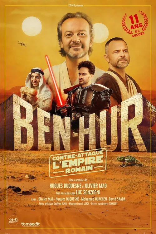 Affiche de Ben-Hur contre-attaque : l'Empire Romain
