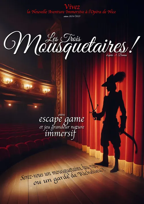 Affiche de Les Trois Mousquetaires !
