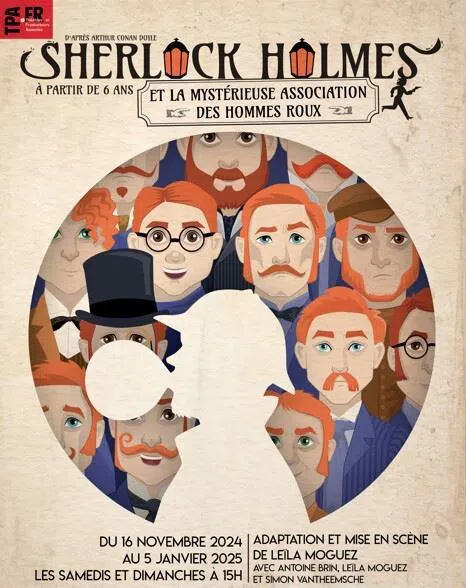 Affiche de Sherlock Holmes et la mystérieuse association des hommes roux