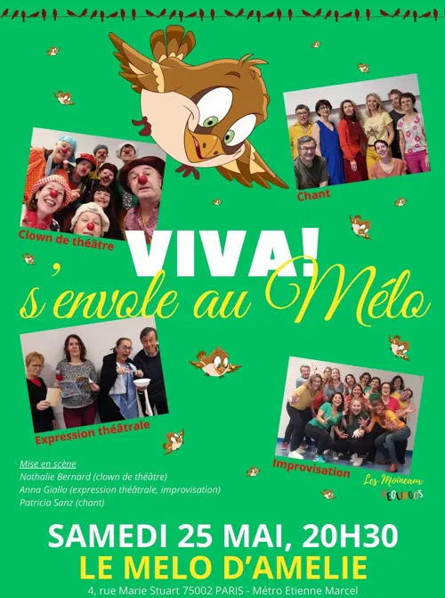 Affiche de Viva ! s'envole au Mélo